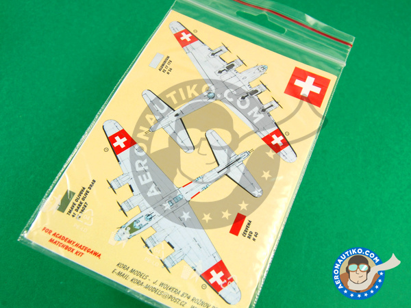 Image 1: Boeing B-17 Flying Fortress G |  in 1/72 scale manufactured by Kora Models (ref. KORA-Dec72118)