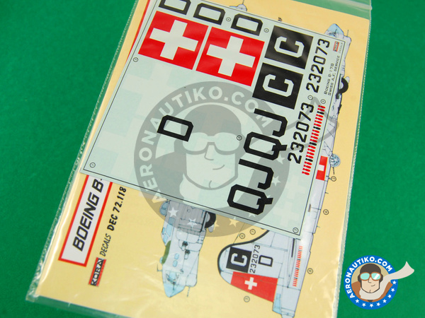 Image 2: Boeing B-17 Flying Fortress G |  in 1/72 scale manufactured by Kora Models (ref. KORA-Dec72118)