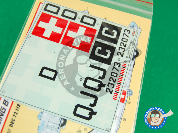 Image 3: Boeing B-17 Flying Fortress G |  in 1/72 scale manufactured by Kora Models (ref. KORA-Dec72118)