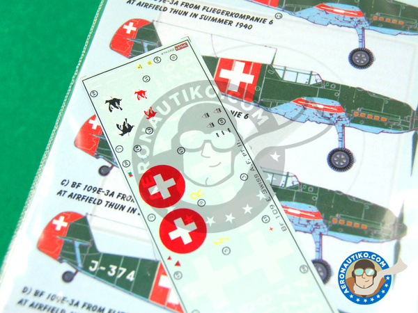 Image 2: Messerschmitt Bf 109 E-3 - Part II |  in 1/72 scale manufactured by Kora Models (ref. KORA-Dec72132)