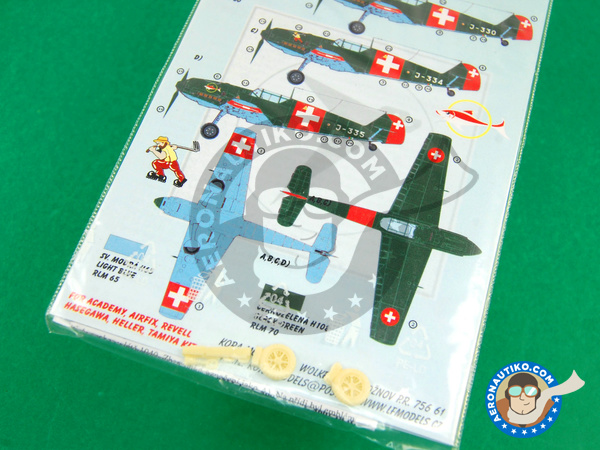 Image 4: Messerschmitt Bf 109 E-3 - Part III |  in 1/72 scale manufactured by Kora Models (ref. KORA-Dec72133)