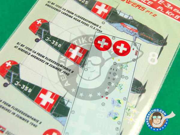 Image 2: Messerschmitt Bf 109 E-3 - Part V |  in 1/72 scale manufactured by Kora Models (ref. KORA-Dec72135)