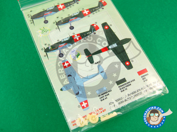 Image 4: Messerschmitt Bf 109 E-3 - Part V |  in 1/72 scale manufactured by Kora Models (ref. KORA-Dec72135)