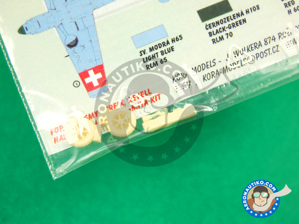 Image 5: Messerschmitt Bf 109 E-3 - Part V |  in 1/72 scale manufactured by Kora Models (ref. KORA-Dec72135)