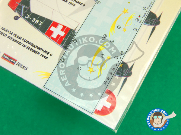 Image 3: Messerschmitt Bf 109 E-3 - Part VI |  in 1/72 scale manufactured by Kora Models (ref. KORA-Dec72136)