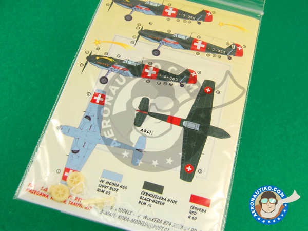 Image 4: Messerschmitt Bf 109 E-3 - Part VI |  in 1/72 scale manufactured by Kora Models (ref. KORA-Dec72136)