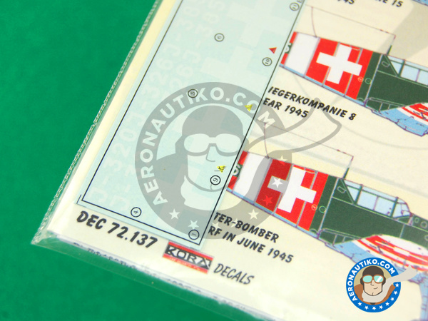 Image 2: Messerschmitt Bf 109 E-3 - Part VII |  in 1/72 scale manufactured by Kora Models (ref. KORA-Dec72137)