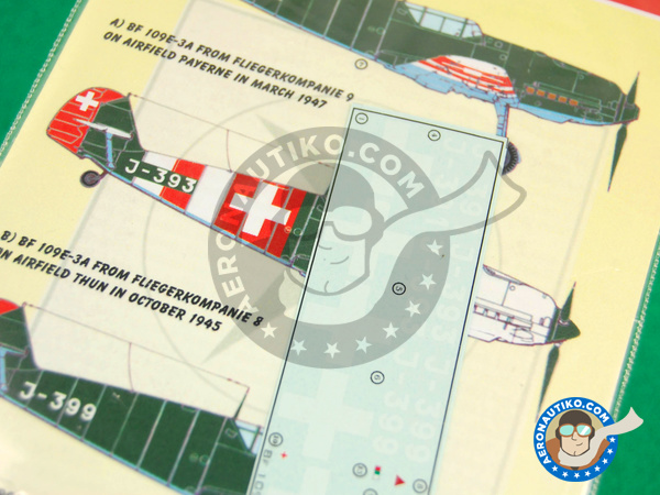 Image 4: Messerschmitt Bf 109 E-3 |  in 1/72 scale manufactured by Kora Models (ref. KORA-Dec72138)