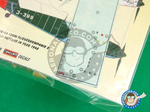 Image 5: Messerschmitt Bf 109 E-3 |  in 1/72 scale manufactured by Kora Models (ref. KORA-Dec72138)