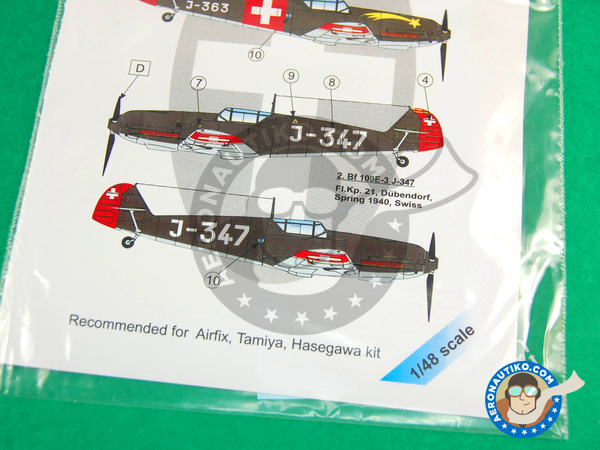 Image 2: Messerschmitt Bf 109 |  in 1/48 scale manufactured by LF Models (ref. LF-C4817)