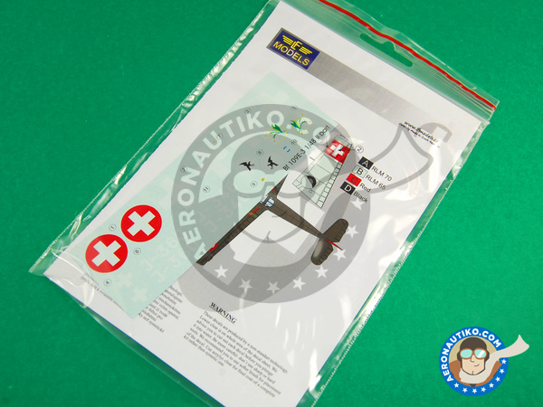 Image 4: Messerschmitt Bf 109 |  in 1/48 scale manufactured by LF Models (ref. LF-C4818)