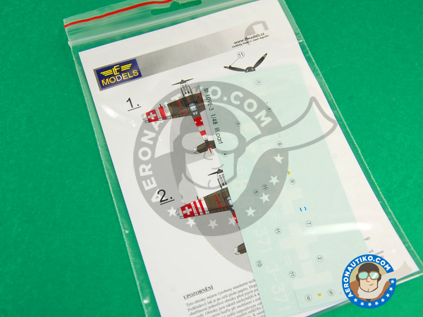 Image 4: Messerschmitt Bf 109 | Decals in 1/48 scale manufactured by LF Models (ref. LF-C4819)