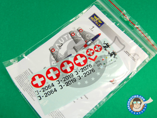 Image 3: North American P-51 Mustang D |  in 1/48 scale manufactured by LF Models (ref. LF-C4820)