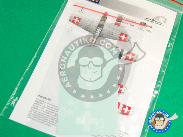 Image 2: North American P-51 Mustang B |  in 1/48 scale manufactured by LF Models (ref. LF-C4822)