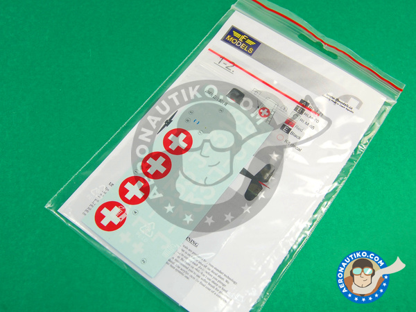 Image 4: Messerschmitt Bf 109 |  in 1/48 scale manufactured by LF Models (ref. LF-C4823)