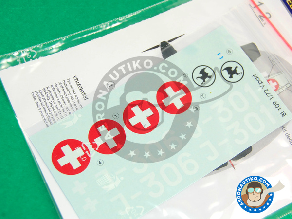 Image 5: Messerschmitt Bf 109 |  in 1/48 scale manufactured by LF Models (ref. LF-C4824)