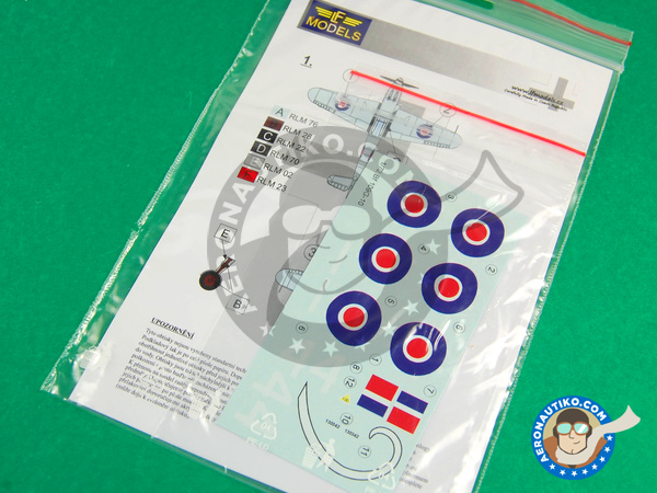 Image 2: Messerschmitt Bf 109 G-10 |  en escala 1/48 fabricado por LF Models (ref. LF-C4826)