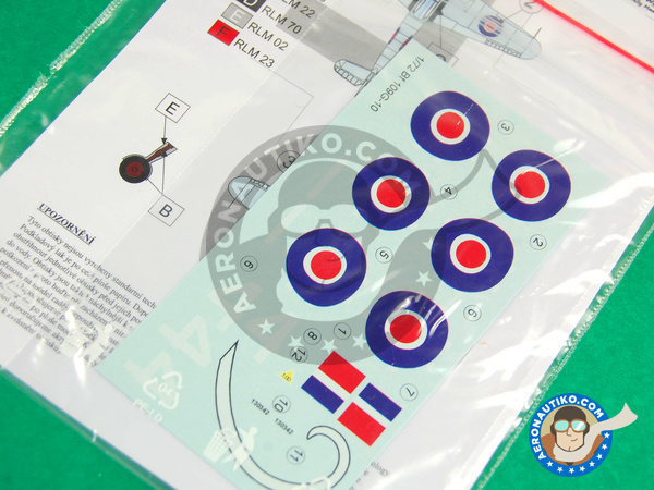 Image 3: Messerschmitt Bf 109 G-10 |  en escala 1/48 fabricado por LF Models (ref. LF-C4826)