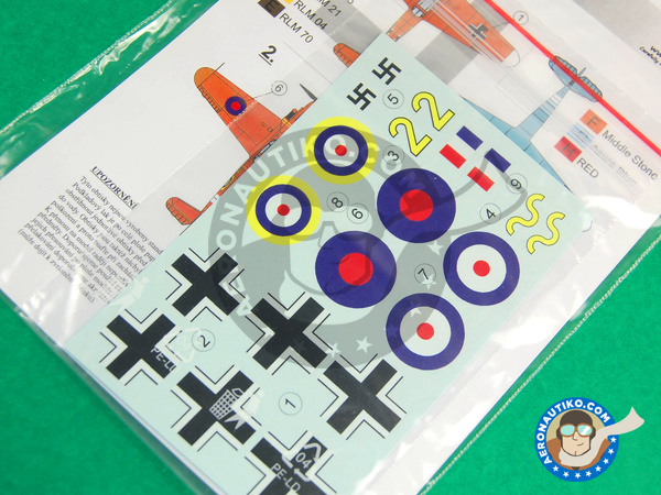 Image 4: Messerschmitt Bf 109 |  en escala 1/48 fabricado por LF Models (ref. LF-C4828)