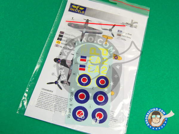 Image 3: Messerschmitt Bf 109 |  in 1/48 scale manufactured by LF Models (ref. LF-C4829)