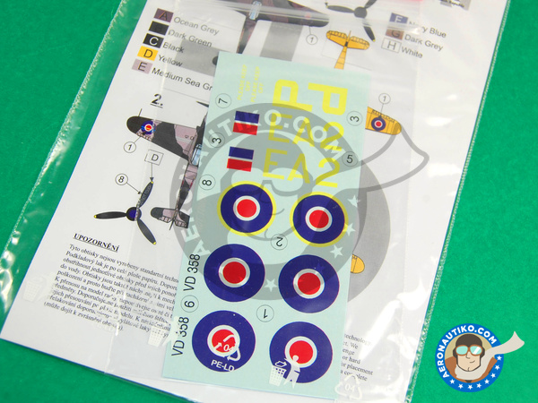 Image 4: Messerschmitt Bf 109 |  in 1/48 scale manufactured by LF Models (ref. LF-C4829)