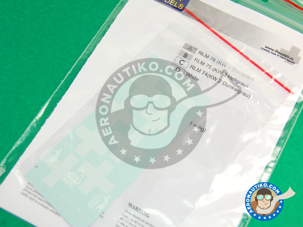 Image 3: Messerschmitt Bf 110 G |  en escala 1/48 fabricado por LF Models (ref. LF-C4844)