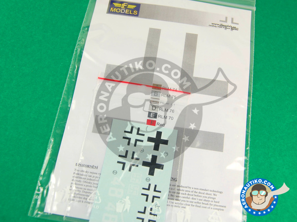 Image 4: Focke-Wulf Fw 190 Würger F |  in 1/72 scale manufactured by LF Models (ref. LF-C72100)