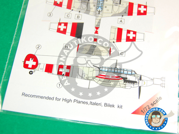 Image 3: Messerschmitt Bf 110 G |  in 1/72 scale manufactured by LF Models (ref. LF-C7279)