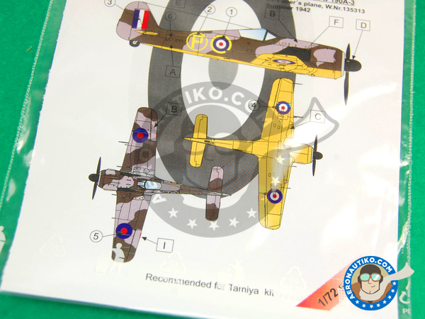 Image 3: Focke-Wulf Fw 190 Würger A |  in 1/72 scale manufactured by LF Models (ref. LF-C7297)