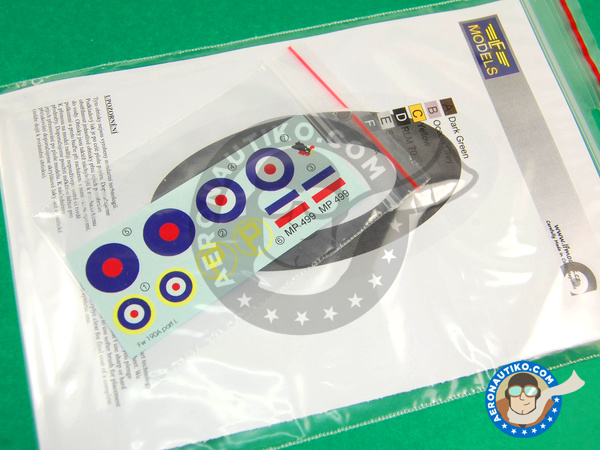 Image 4: Focke-Wulf Fw 190 Würger A |  in 1/72 scale manufactured by LF Models (ref. LF-C7297)