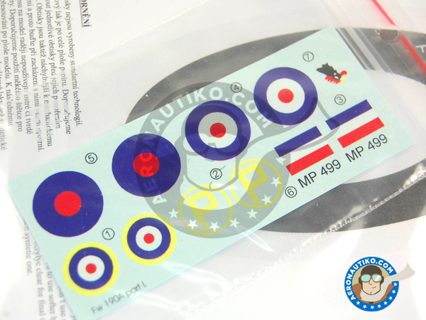 Image 5: Focke-Wulf Fw 190 Würger A |  in 1/72 scale manufactured by LF Models (ref. LF-C7297)