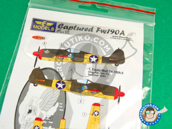 Image 1: Focke-Wulf Fw 190 Würger A |  in 1/72 scale manufactured by LF Models (ref. LF-C7299)