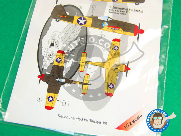 Image 2: Focke-Wulf Fw 190 Würger A |  in 1/72 scale manufactured by LF Models (ref. LF-C7299)