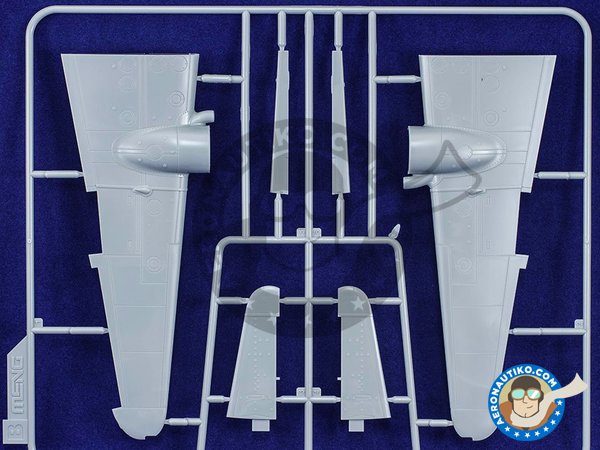 Image 2: Messerschmitt Me 410 B-2/U2/R4 | Airplane kit in 1/48 scale manufactured by Meng Model (ref. LS-004)