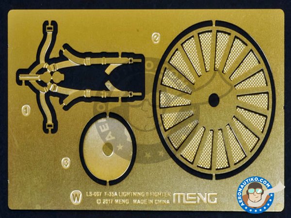 Image 5: Lockheed-Martin F-35A Lightning II | Maqueta de avión en escala 1/48 fabricado por Meng Model (ref. LS-007)