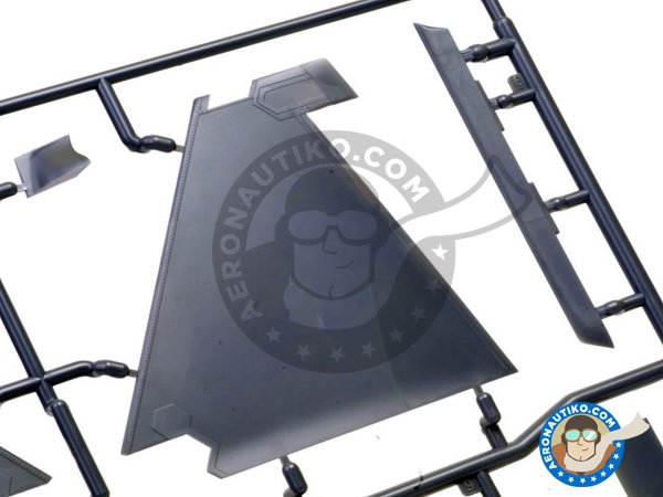 Image 9: Lockheed-Martin F-35A Lightning II | Maqueta de avión en escala 1/48 fabricado por Meng Model (ref. LS-007)