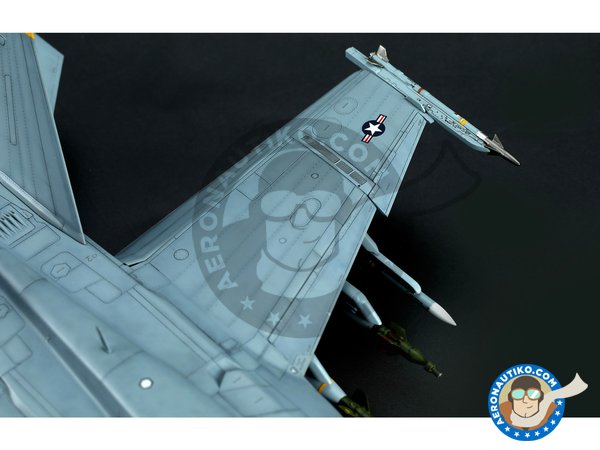 Image 6: Boeing F/A-18F Super Hornet "Bounty Hunters" | Model kit in 1/48 scale manufactured by Meng Model (ref. LS-016)