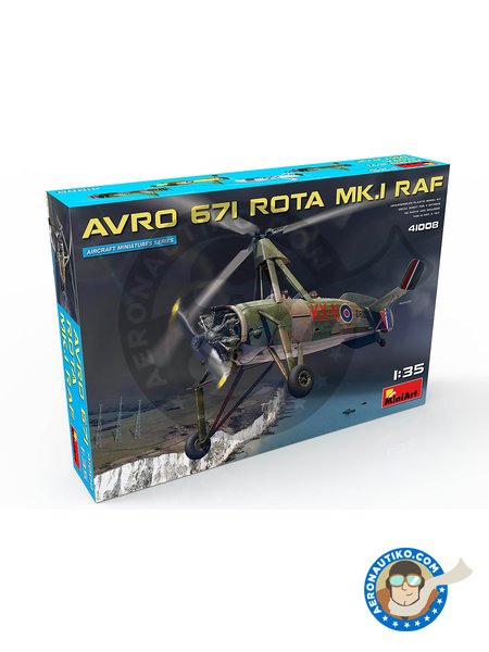 Avro 671 Rota Mk.I RAF | Airplane kit in 1/35 scale manufactured by Miniart (ref. 41008) image