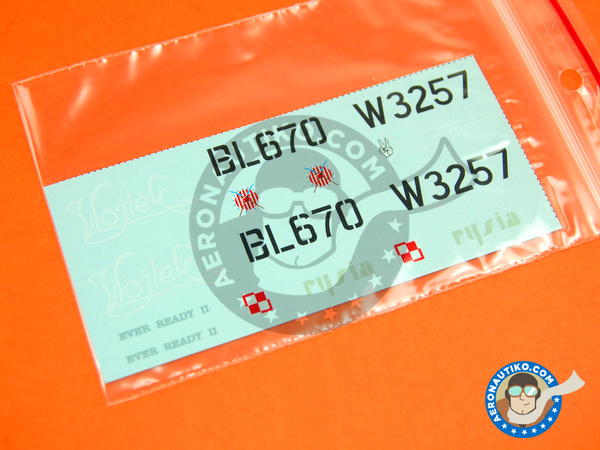 Image 2: Supermarine Spitfire Mk. Vb | Masks in 1/32 scale manufactured by Montex Mask (ref. K32224)