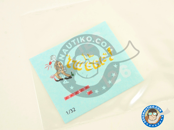 Image 1: Curtiss P-40 Warhawk M | Masks in 1/32 scale manufactured by Montex Mask (ref. K32255)