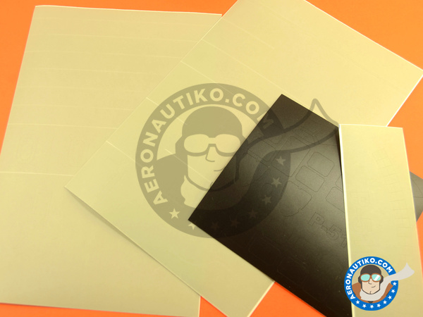 Image 5: North American P-51 Mustang B | Masks in 1/32 scale manufactured by Montex Mask (ref. K32283)