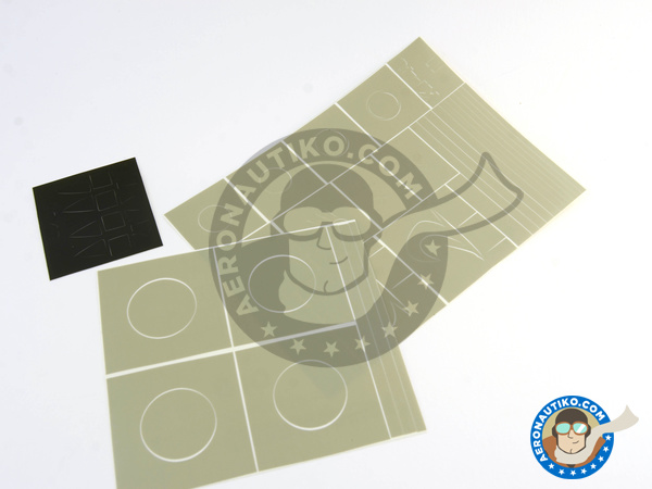 Image 2: Nakajima Ki-43 Hayabusa Oscar II | Masks in 1/48 scale manufactured by Montex Mask (ref. K48016)