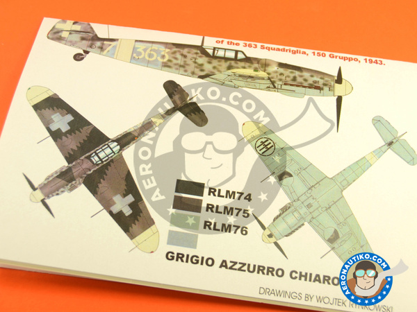 Image 3: Messerschmitt Bf 109 G6 | Masks in 1/48 scale manufactured by Montex Mask (ref. K48053)