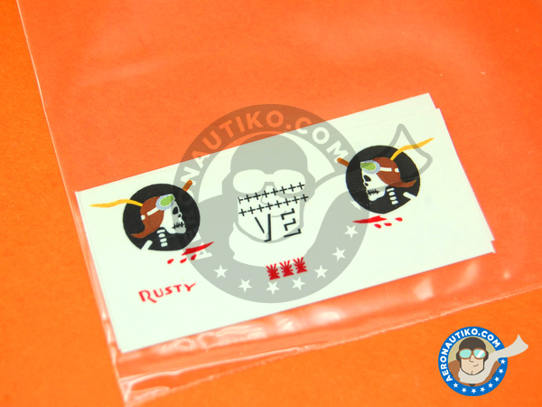 Image 6: Curtiss P-40 Warhawk N | Masks in 1/48 scale manufactured by Montex Mask (ref. K48142)