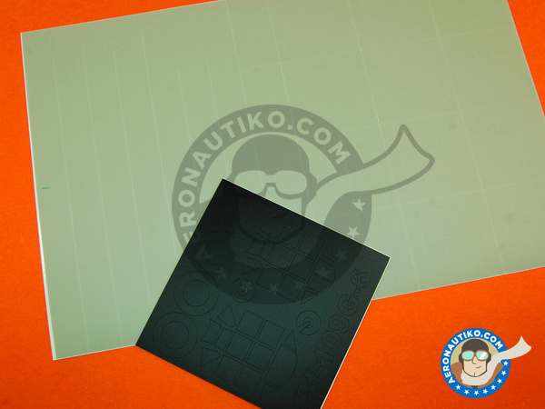 Image 2: Messerschmitt Bf 109 G-6 | Máscaras en escala 1/48 fabricado por Montex Mask (ref. K48162)