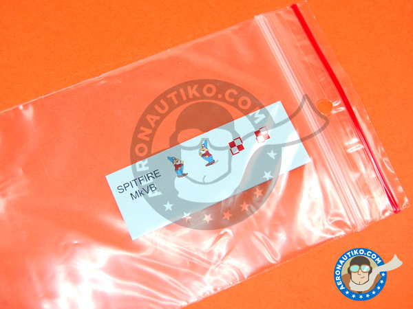 Image 4: Supermarine Spitfire Mk. Vb | Masks in 1/48 scale manufactured by Montex Mask (ref. K48180)