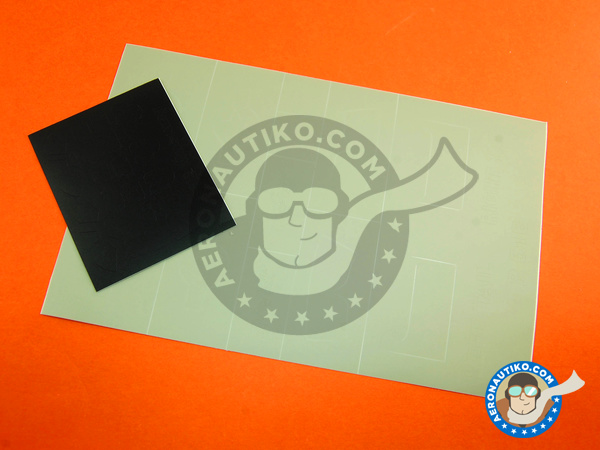 Image 3: North American P-51 Mustang B | Masks in 1/48 scale manufactured by Montex Mask (ref. K48199)