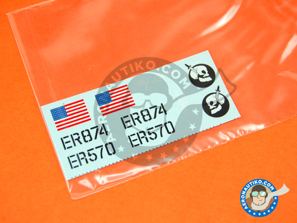 Image 6: Supermarine Spitfire Mk. Vb | Máscaras en escala 1/48 fabricado por Montex Mask (ref. K48204)