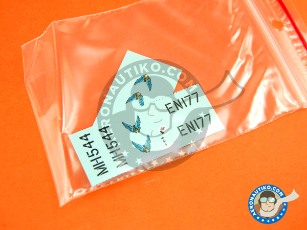 Image 3: Supermarine Spitfire Mk. IX | Máscaras en escala 1/48 fabricado por Montex Mask (ref. K48205)