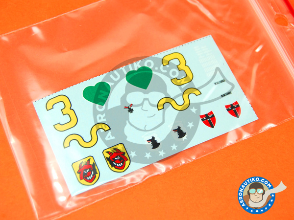 Image 6: Messerschmitt Bf 109 G-2 | Máscaras en escala 1/48 fabricado por Montex Mask (ref. K48209)